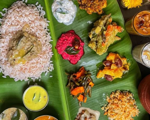 Traditional Onam Sadhya